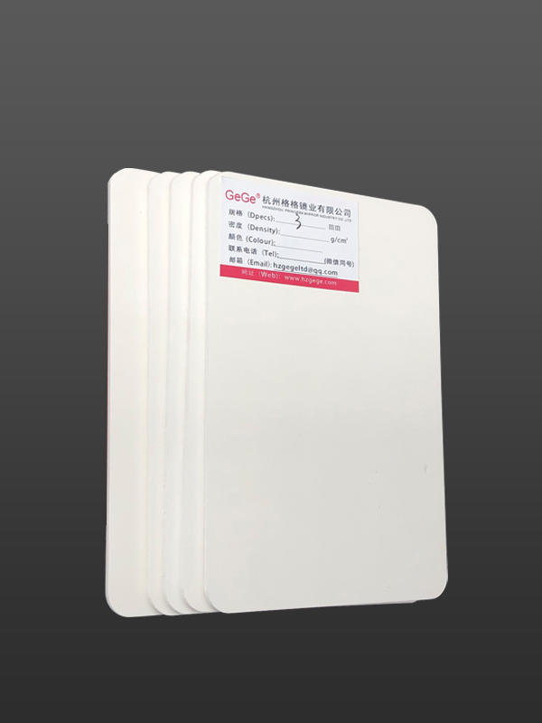 3MM UV-tulostus vedenpitävä Valkoinen PVC-vaahtolevy laminaatille